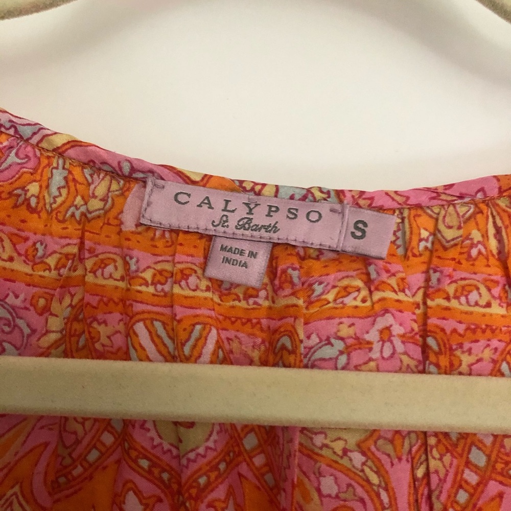 Calypso silk Top - Picture 3 of 3